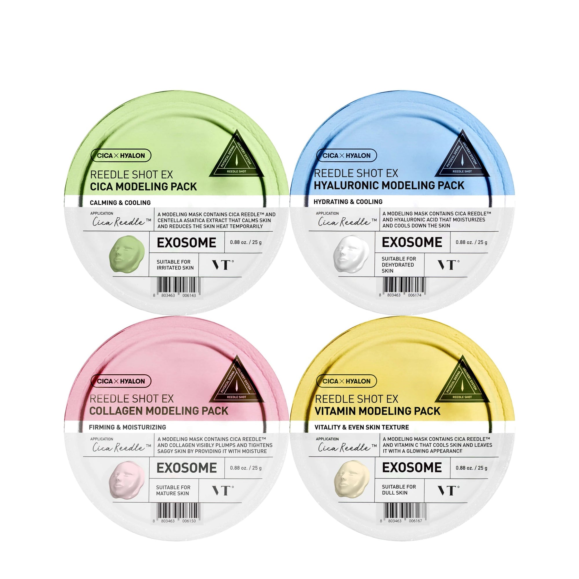 VT Cosmetics Reedle Shot EX Modeling Pack 25g (4 Types)