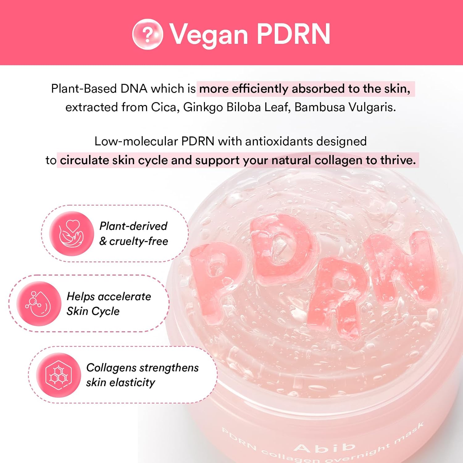 Abib - PDRN Collagen Overnight Mask Firming Jelly