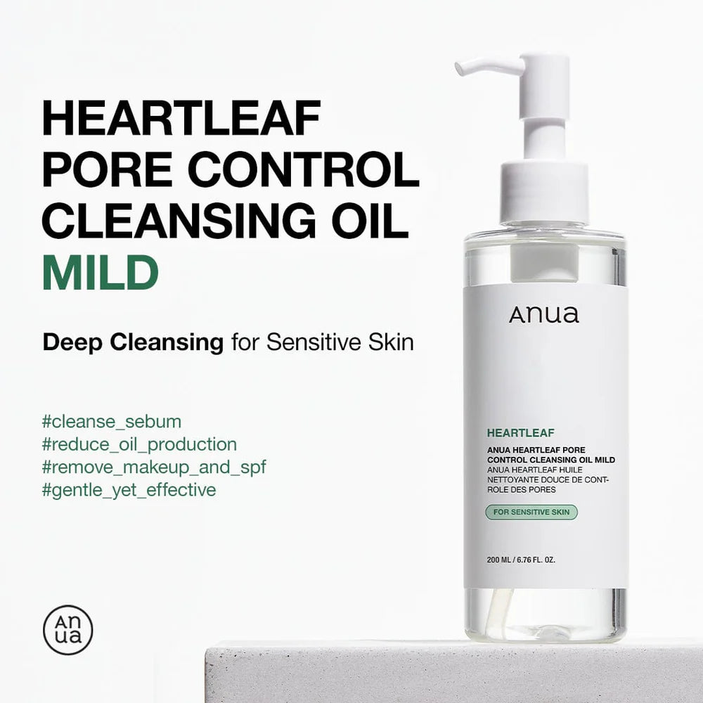 Anua - Heartleaf Pore Control Cleansing Oil Mild