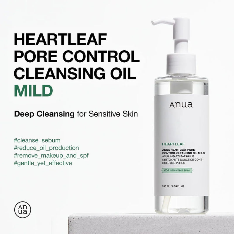Anua - Heartleaf Pore Control Cleansing Oil Mild