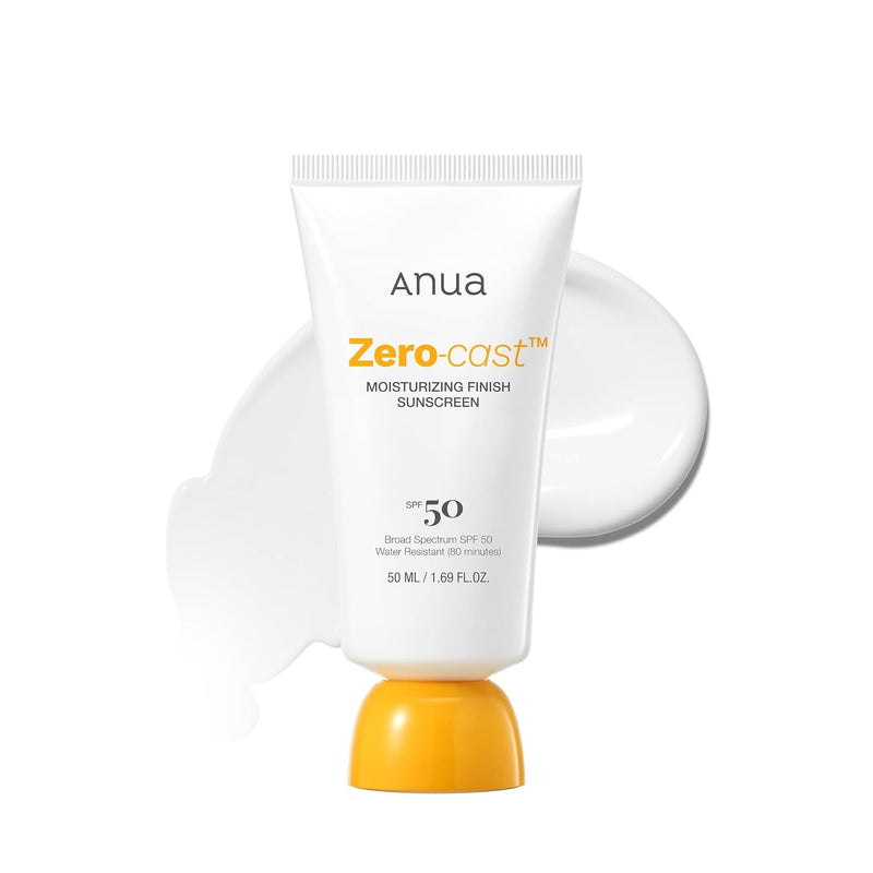 Anua - Zero-Cast Moisturizing Finish Sunscreen