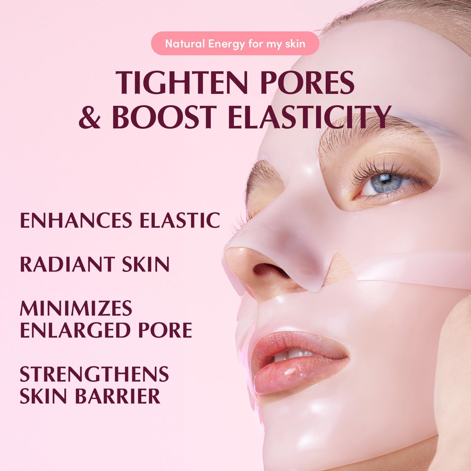 EQQUALBERRY - Collagen Pore-tight up Hydrogel Mask Set [4x sheets]