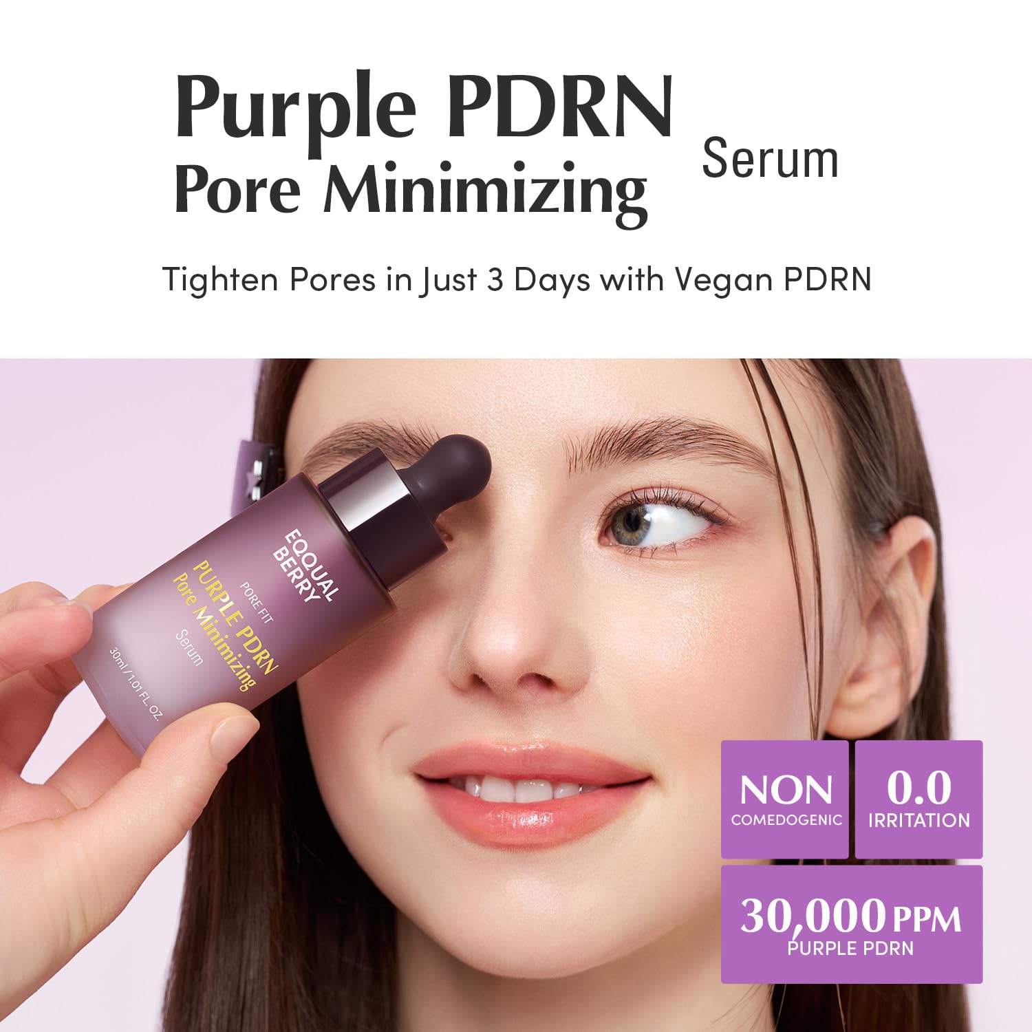 EQQUALBERRY - Purple PDRN Pore Minimizing Serum