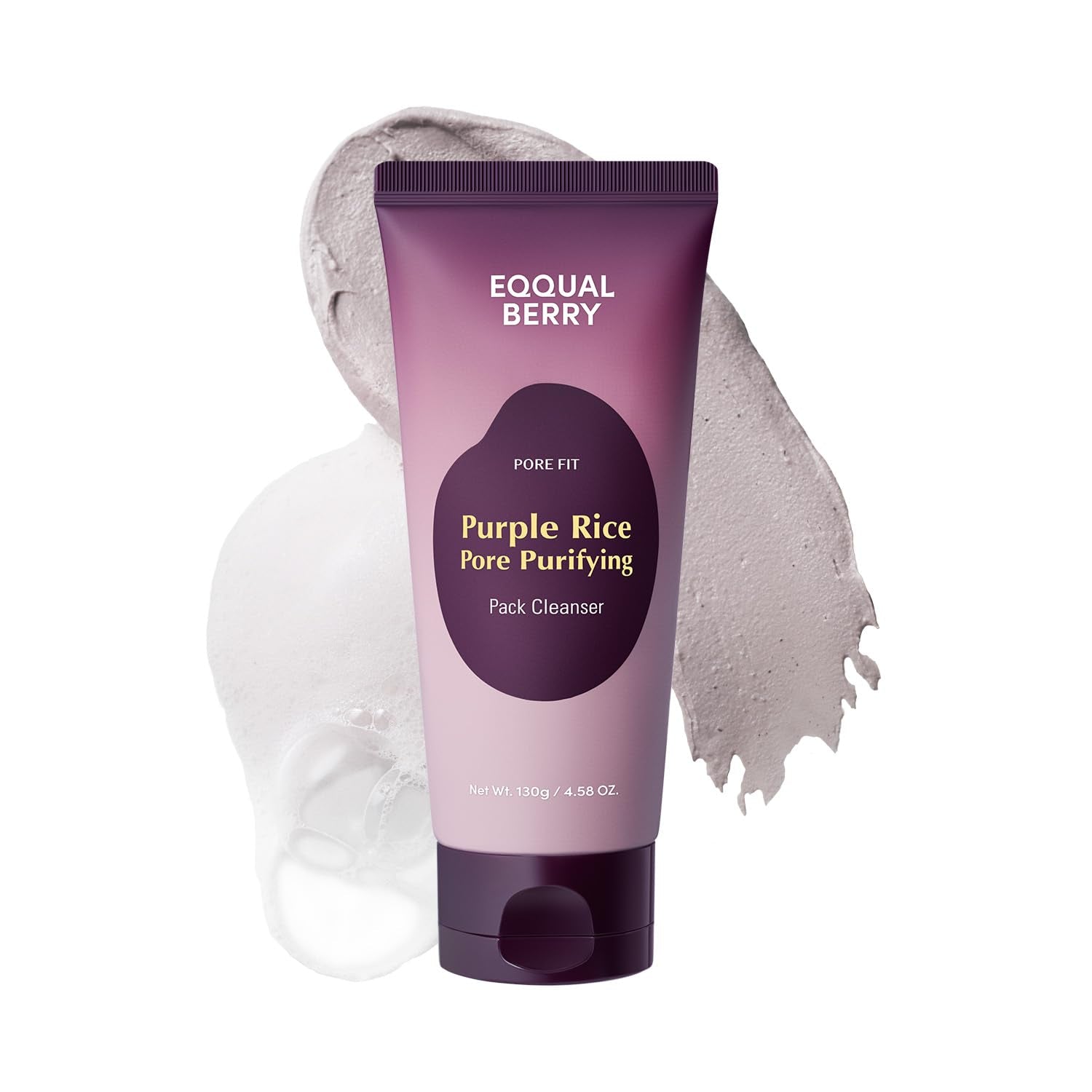 EQQUALBERRY - Purple Rice Pore Purifying Pack Cleanser