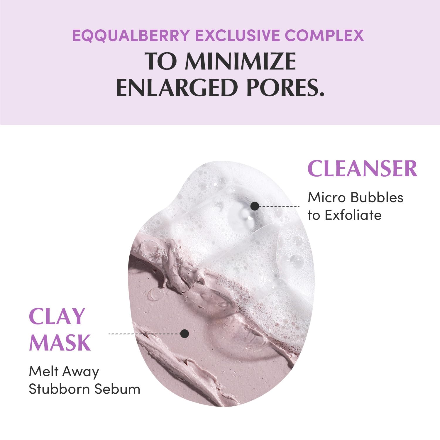 EQQUALBERRY - Purple Rice Pore Purifying Pack Cleanser