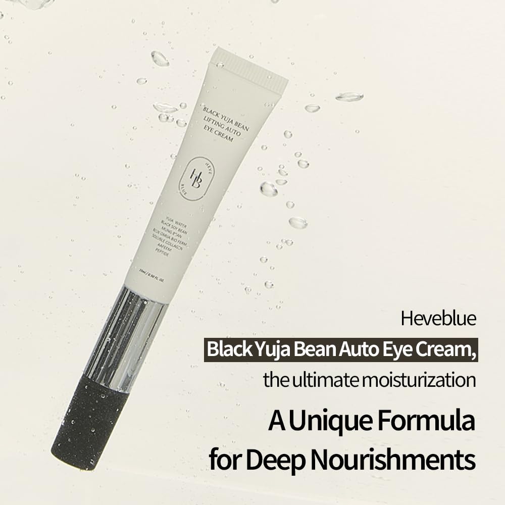 HEVEBLUE - Black Yuja Bean Lifting Auto Eye Cream