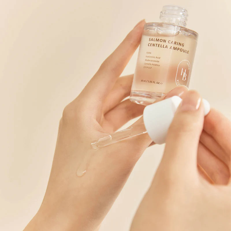 HEVEBLUE - Salmon Caring Centella Ampoule