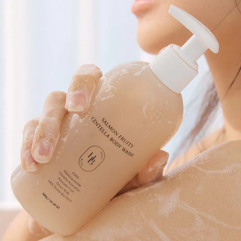 HEVEBLUE - Salmon Fruity Centella Body Wash