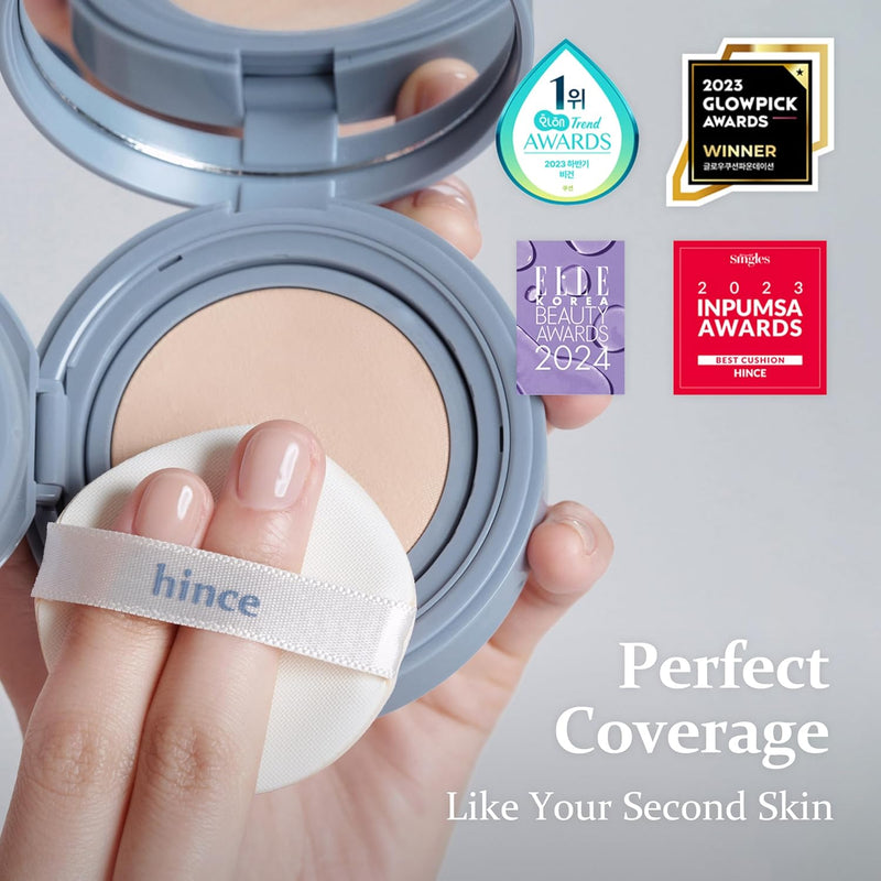hince - Second Skin Mesh Matte Cushion - 3 Colors