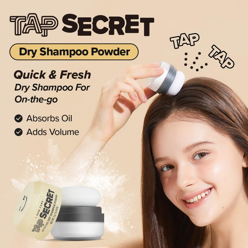 I DEW CARE - Tap Secret Mattifying Dry Shampoo Powder