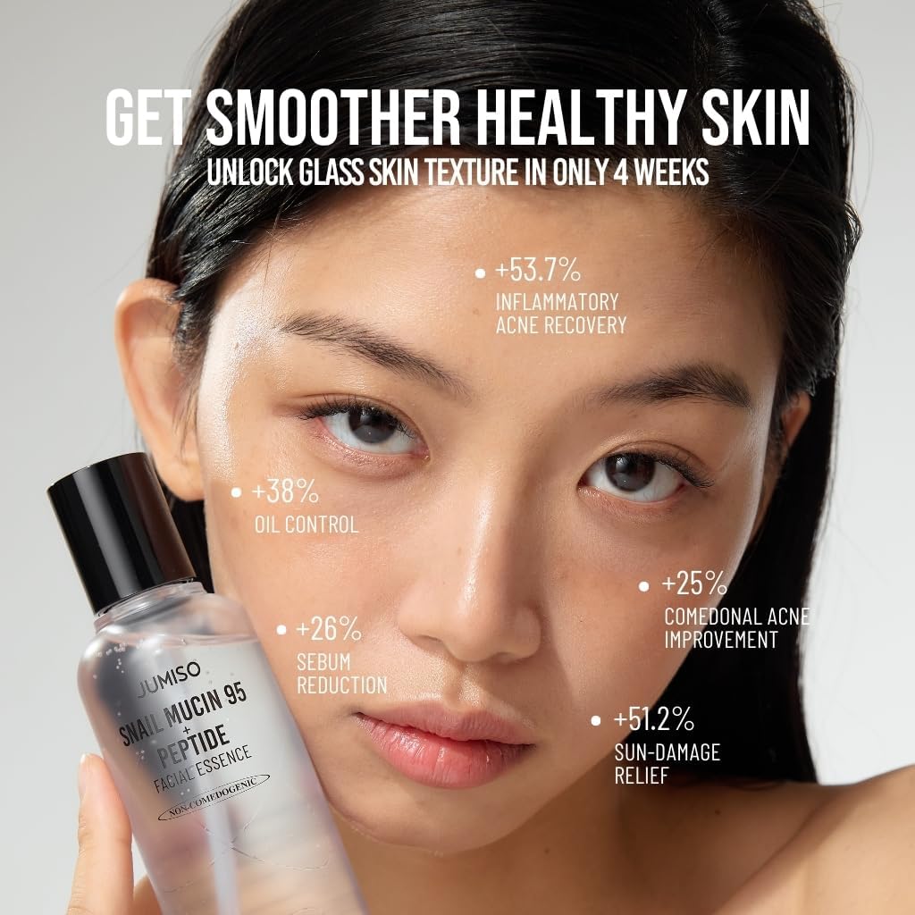JUMISO - Gesichtsessenz mit Schneckenschleim 95 + Peptiden