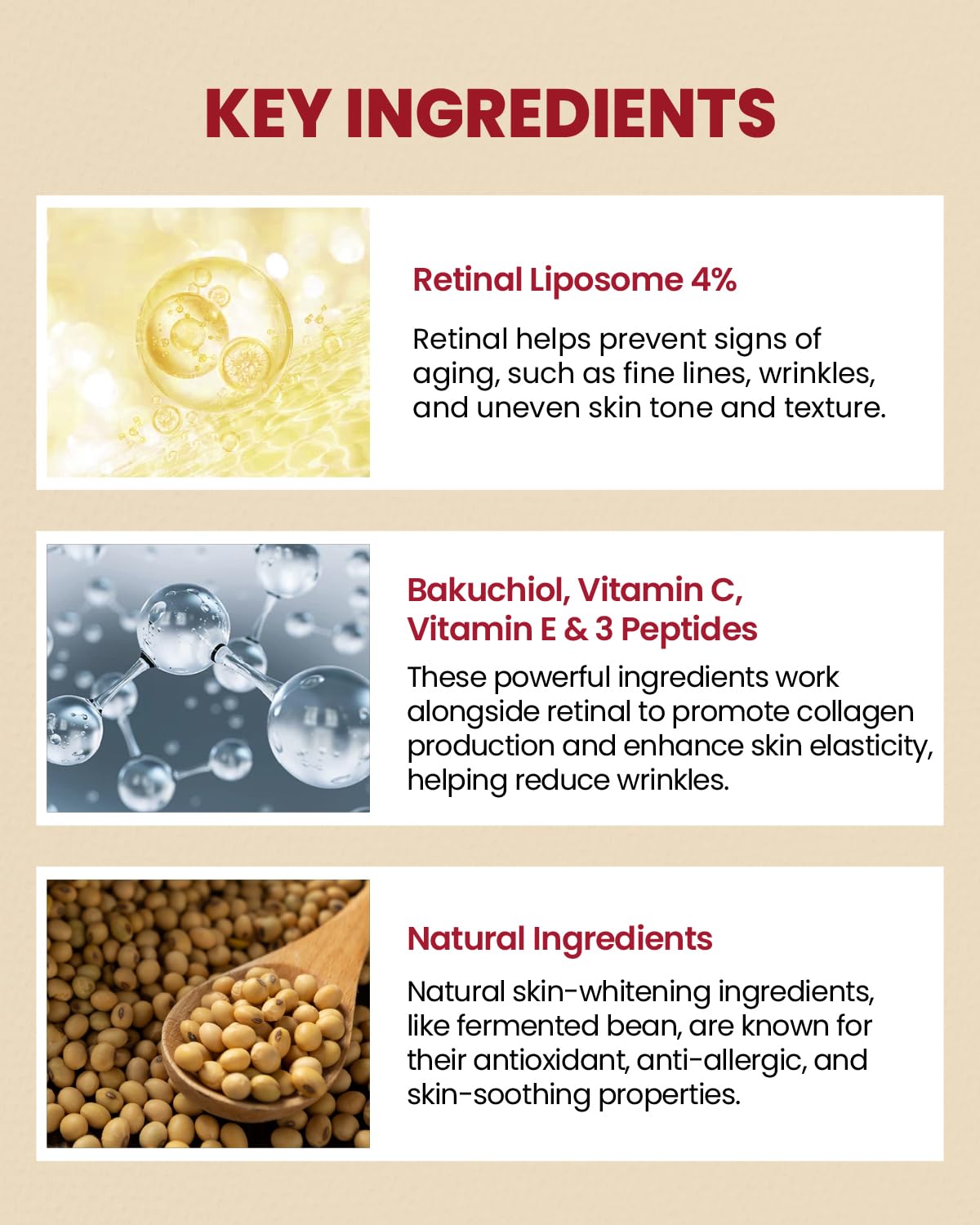 KSECRET - SEOUL 1988 Eye Cream: Retinal Liposome 4% + Fermented Bean