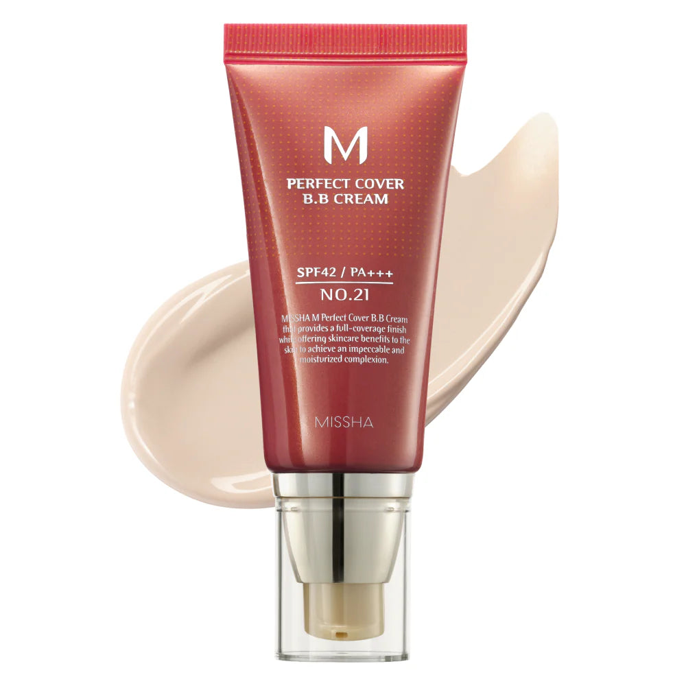 MISSHA - M Perfect Cover BB Cream SPF42 PA+++ - 5 Colors