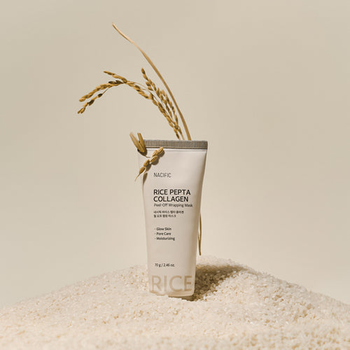 NACIFIC - Rice Pepta Collagen Peel-Off Wrapping Mask