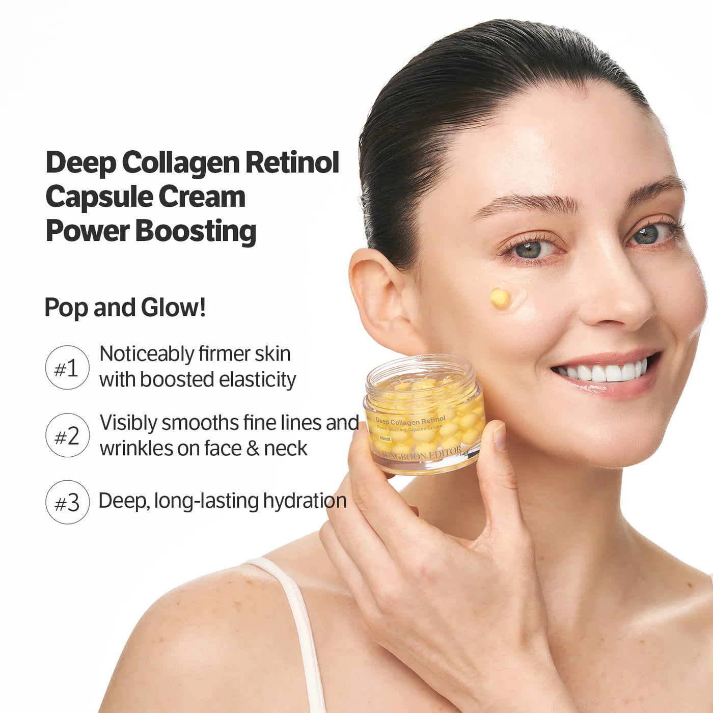 SUNGBOON EDITOR - Deep Collagen Retinol Power Boosting Capsule Cream
