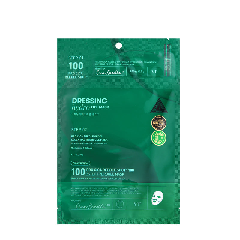 VT COSMETICS - Pro Cica Reedle Shot 100 2Step Hydrogel Mask