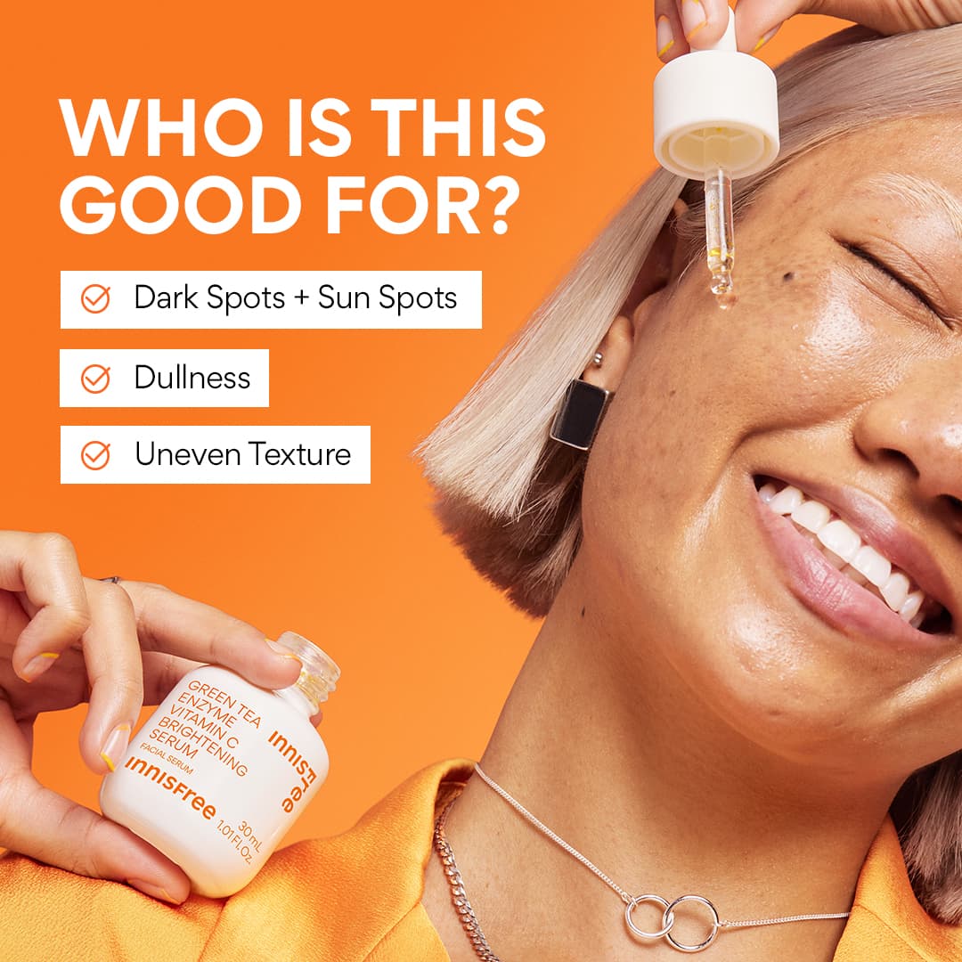 innisfree - Vitamin C Green Tea Enzyme Brightening Serum 30ml