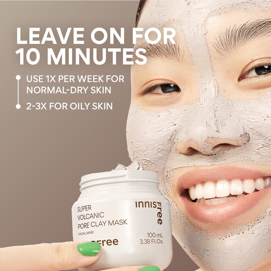 innisfree - Super Volcanic Pore Clay Mask 100ml
