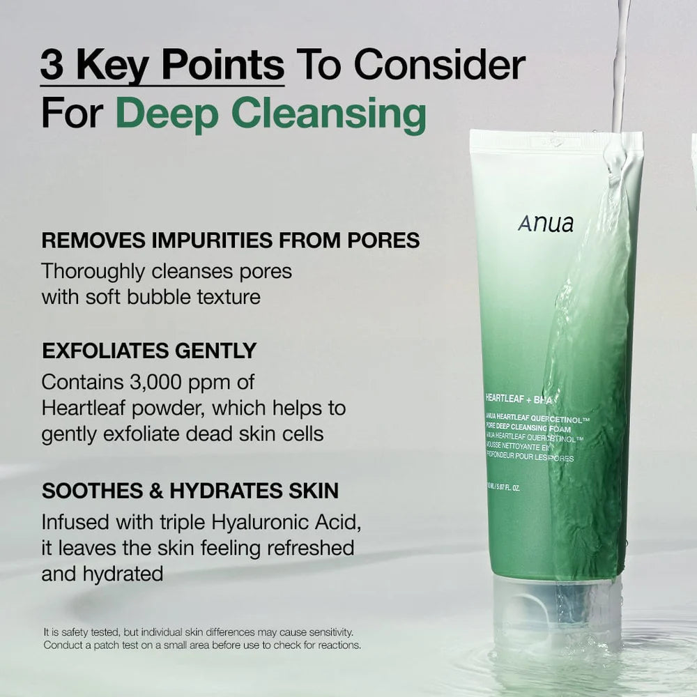 Set · Anua Heartleaf Double Cleansing